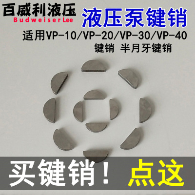 液压油泵形键销叶片月牙