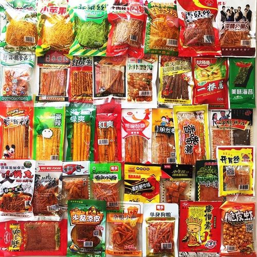 麻辣混合整箱条五毛钱的