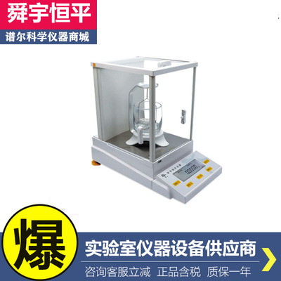 上海舜宇恒平FA1104J实验室电子密度天平电子天平110g/0.1mg