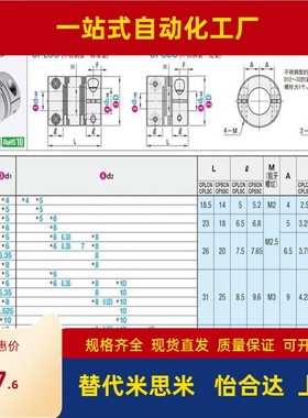 SGW-40C沟槽式14联轴器CPLCN20-5-6-7-8 CPLSC16/25/32-10/12/15