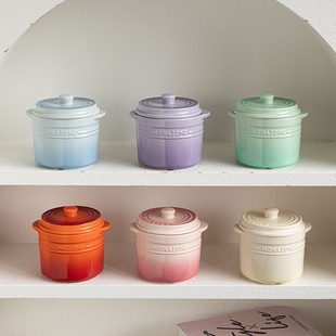 芦苇〖多巴胺一人份炖盅〗家用煨汤陶瓷瓦罐带盖隔水炖燕窝盅微瑕