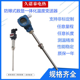 20MA 240S数显一体化温度变送器24V输出4 2088式 现场显示防爆WZPB