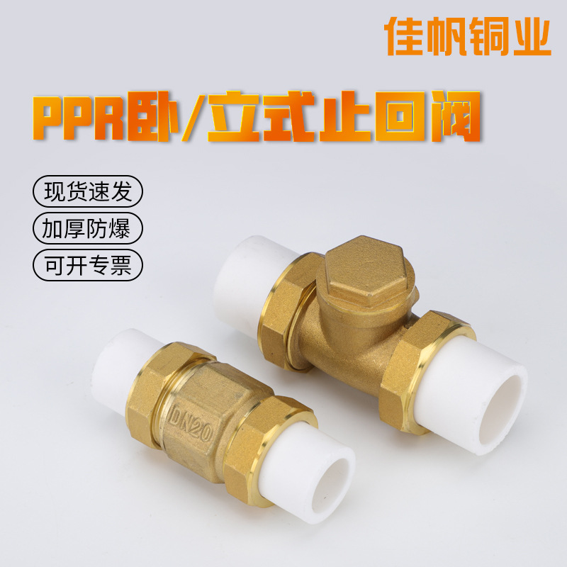 双热熔活接分单向立式逆