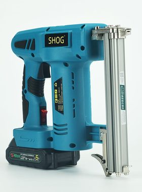 钉固422JB电动钉枪家用充电式码钉射钉气钉枪木工专用锂电打钉枪