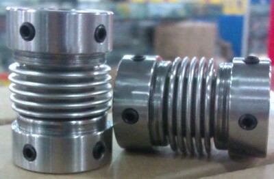 全不锈钢波纹管顶丝紧联轴器D：32L：42孔8、10、12、14、15mm