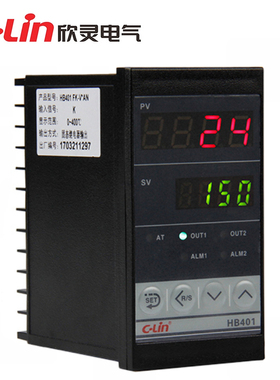 欣灵智能温控仪HB401-FK-M*AN/FK-V*AN FP全自动数显智能温控器