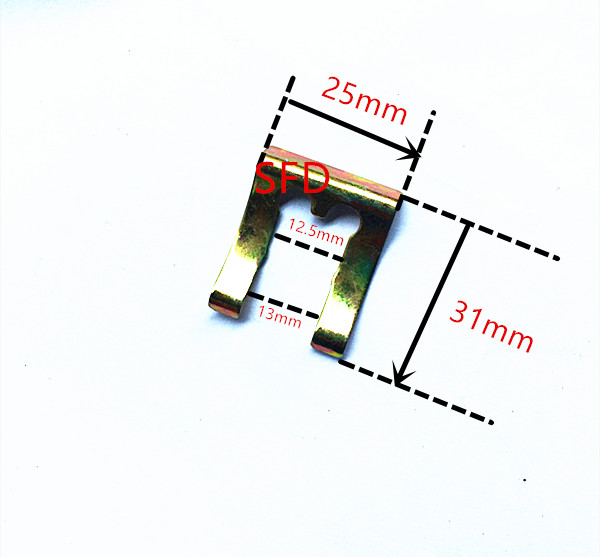 新品汽车刹油管卡子簧型