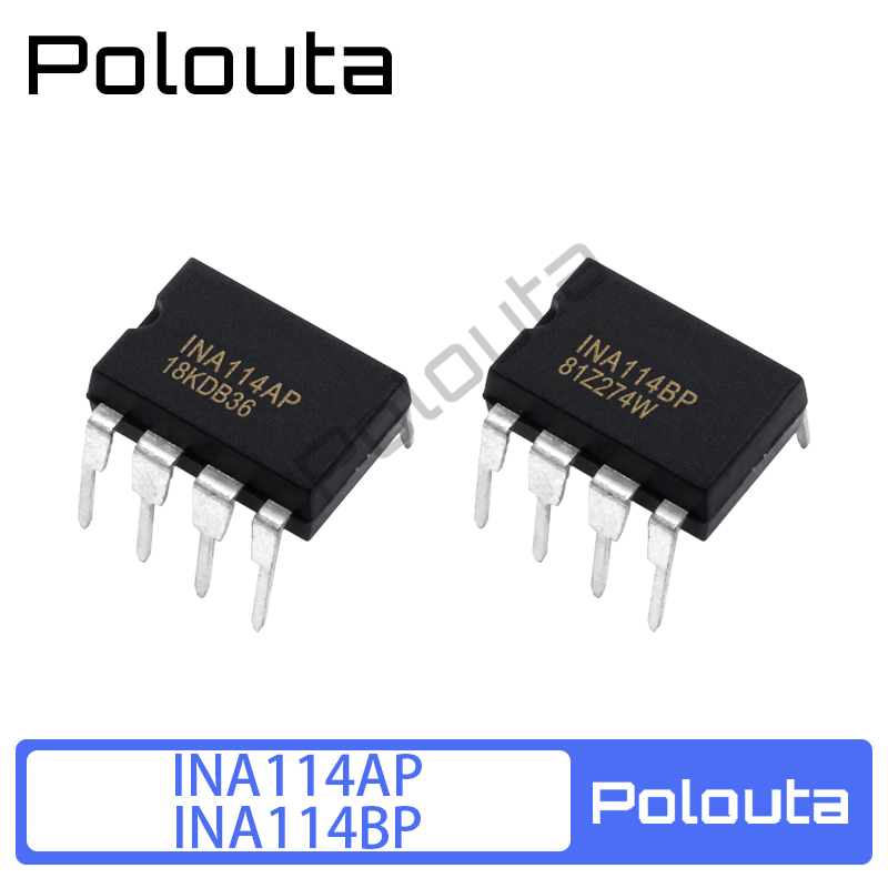 Polouta INA114AP INA114BP DIP-8 直插 精密仪表放大器 IC芯片