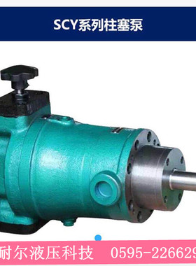 10SCY 25 32 40 63 80 100SCY 160SCY14-1B启东宏达高压柱塞油泵