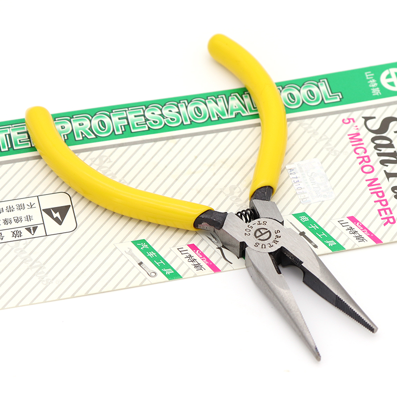 原装山特斯斜口钳寸迷你