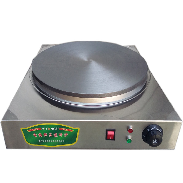 商用煎饼机滕州菜煎饼锅家用直径50cm电热鏊子天津煎饼果子机