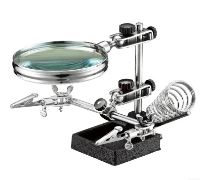 德利优焊接放大镜辅助夹