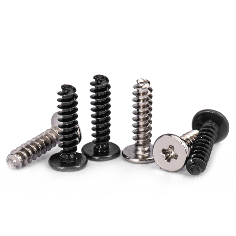 传家堡黑色扁平头尾自攻