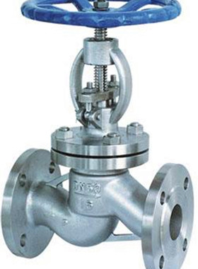 J41W-16P 正304 不锈钢法兰截止阀DN15 20 25 32 40 50 65 80 100