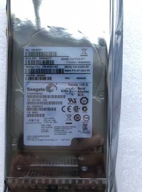 etApp 600G 10K SAS 2.5 X422A-R5 FAS2240 FAS3240 FAS3250硬