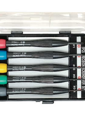 台湾宝工prokits 8PK-2063彩头十字钟表螺丝刀起子套装组(5支组)