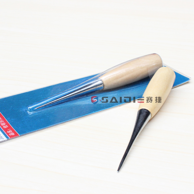皮雕工具手挑针木柄锥子