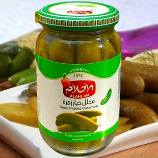 ARABIC阿拉伯中东叙利亚腌黄瓜罐头菜 PICKLES ALAHLAM CUCUMBER