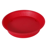 爆米花小吃碟 创意干货碟子 盘塑料中 水果蔬菜碟 金德食物收纳盘