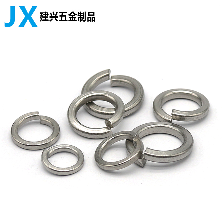 GB93不锈钢201/304弹垫/弹簧垫圈M3-4-5-6-8-10-12-14-16-18-20