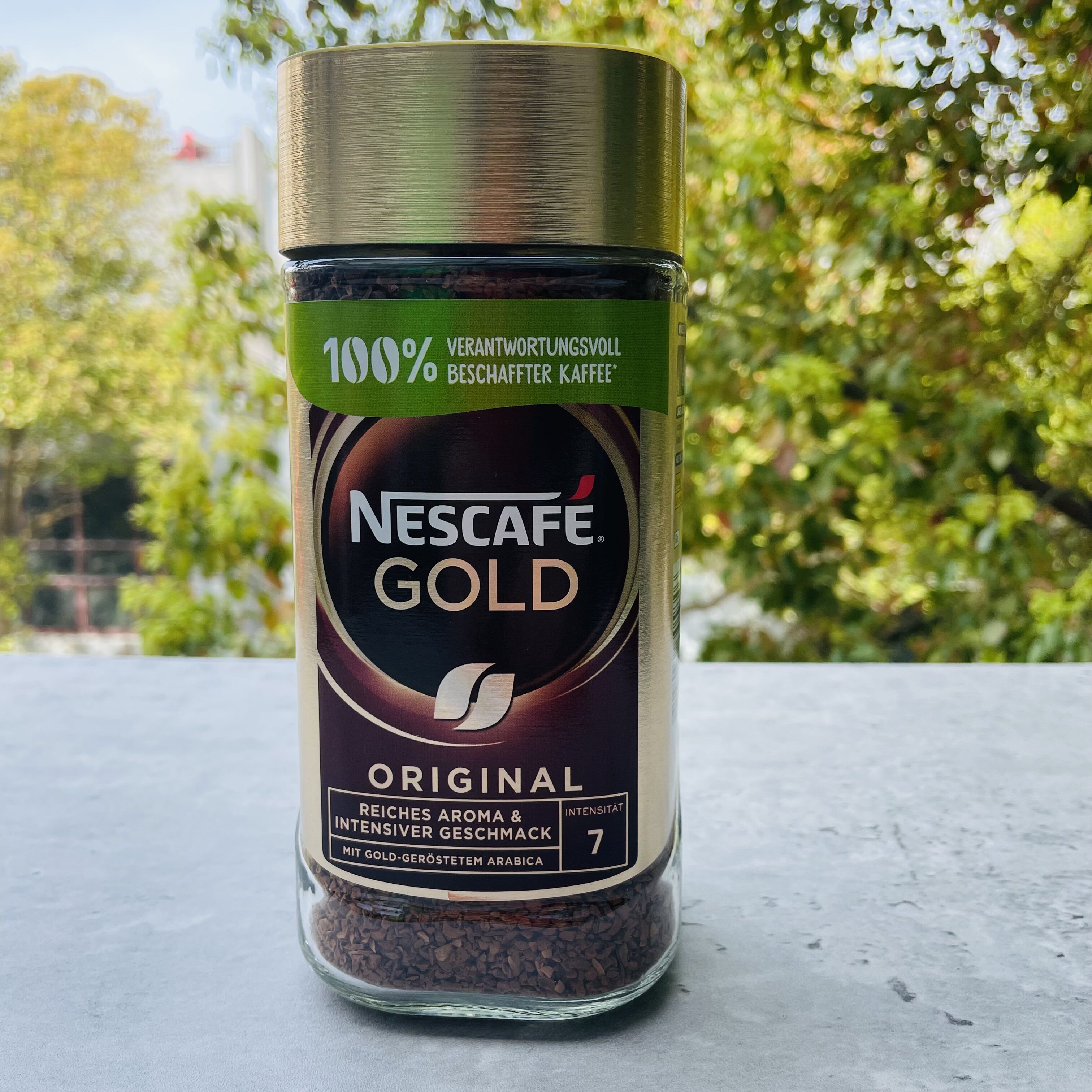 Nestle/雀巢GOLD金牌速溶咖啡粉瑞士进口200g玻璃瓶