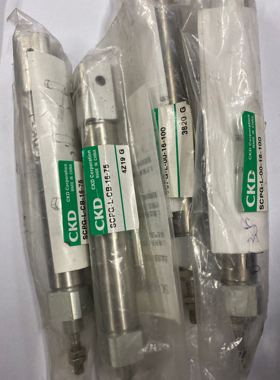 日本CKD迷你气缸SCPG-L-CB/00-16-75/100全新原装真品秒发货