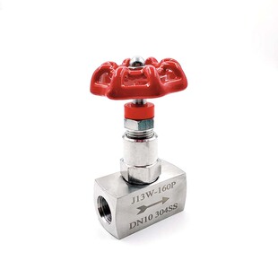 304不锈钢内丝针型阀截止阀内螺纹流量控制调节阀微调阀J13W 16P