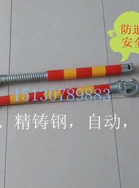 重型拖车杠3-8吨拖车绳拖车带钢制硬拖车硬牵引杠绳防追尾拖车杆