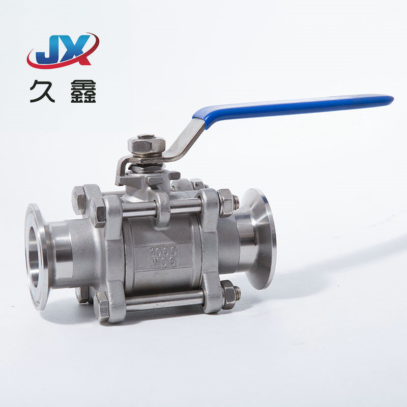 卫生级不锈钢三片式快装