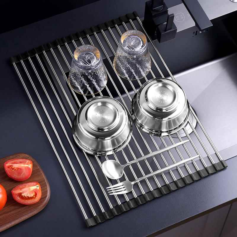 厂家直营可折叠不锈钢沥