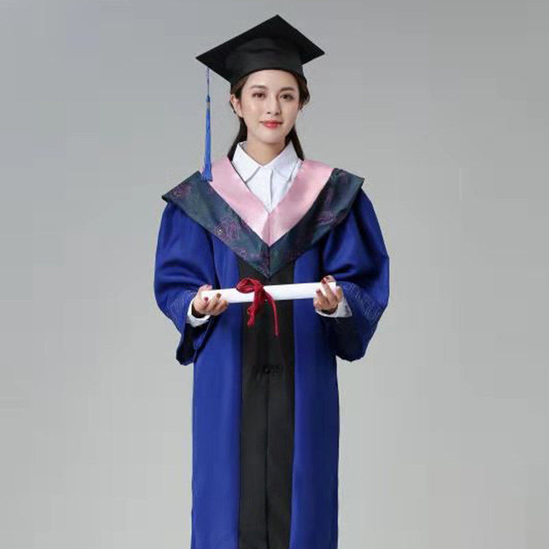 硕士博士导师学士毕业礼服袍位男女大学生学院风医科工科文科理科