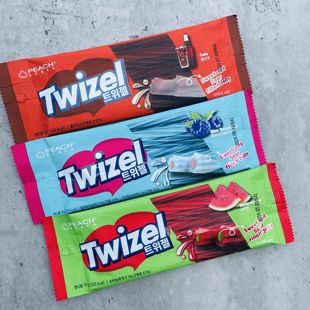 韩版多滋乐Twizel莉迩可乐味夹心/蓝莓味夹心/西瓜味夹心软糖70g
