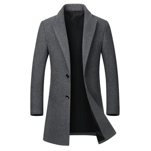 WoolBlendsTrchCoatJ
