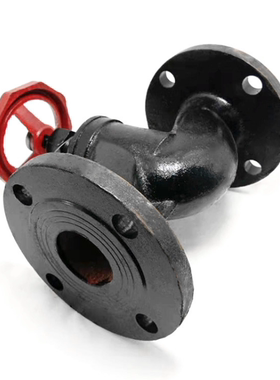 上海沪工阀门J41T-16黑色铸铁法兰截止阀10压良工铜芯DN15 20 25