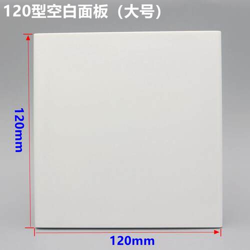 专用型空白面板六位大挡