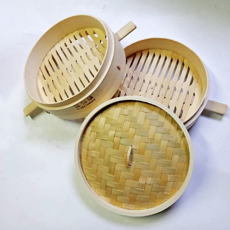 手柄竹蒸笼商用楠家毛杭