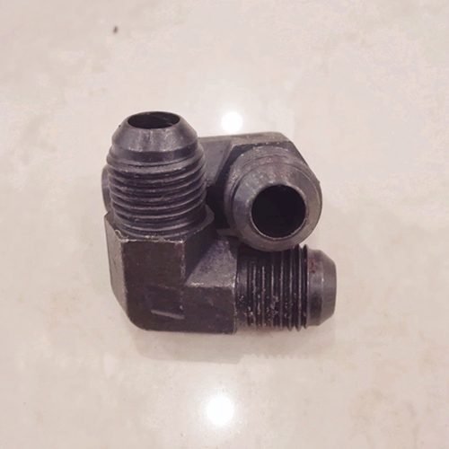 双扩口弯头球尖油嘴液压