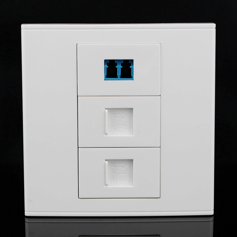 型网络电话光纤墙壁面板