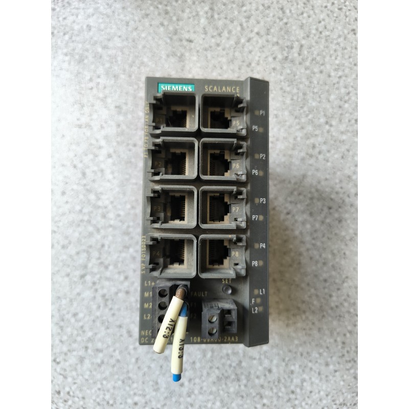 询价6GK5108-0BA00-2AA3 原装西门子交换机，拆机议价