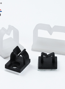 联扬 NC911粘式固定座 尼龙背胶束线扣行车记录仪固线卡塑料理