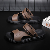 夏季 男款 防水两穿软底男士 沙滩鞋 男 捡漏外贸爆款 防臭爸爸拖鞋 凉鞋