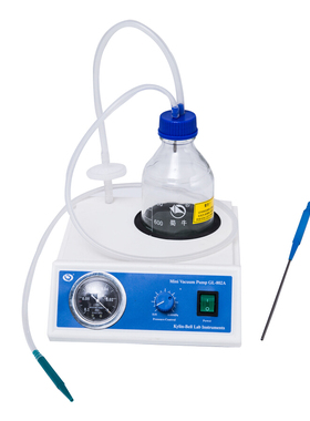 【其林贝尔GL-802A微型台式真空泵小型真空吸液6L/min表头显示