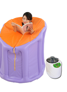 折叠桑拿浴箱家用汗蒸仓全身排毒蒸汽桑拿房熏蒸桶中药月子满月蒸