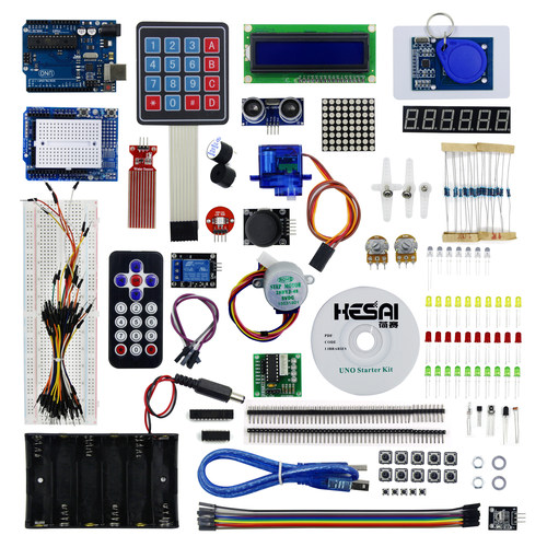 Funduino升级版套件 funduino UNO r3开放板含薄膜按键套件 Kit2