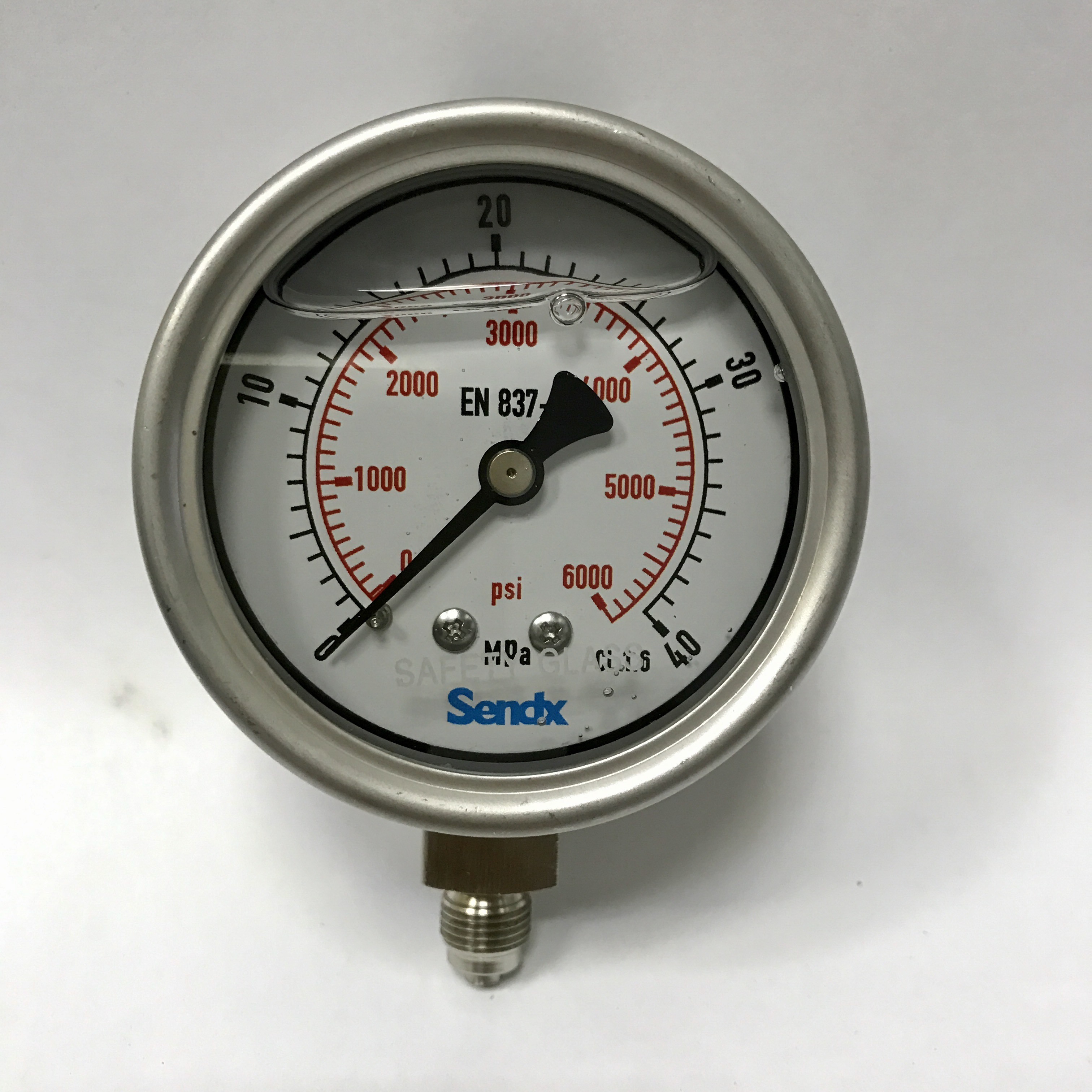 耐震压力表直径螺纹不锈