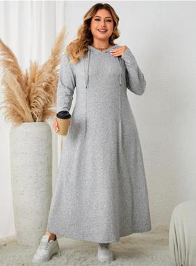 XL-4XL women dresses plus size ladies fleeces skirt 大码女裙