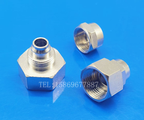 气动快速接头铜拧内丝直