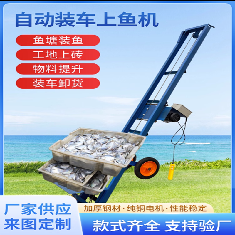 自动上鱼架车装机汽货的