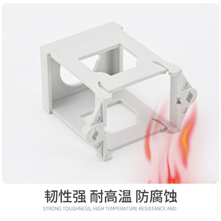 急停按鈕開(kāi)關(guān)轉(zhuǎn)換導(dǎo)軌安裝 LA38 XB2 固定座22mm 支架加高帶燈款