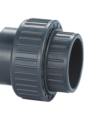 UPVC活接头 由令 塑料PVC活直接头UPVC给水管件 75mm DN65 2寸半